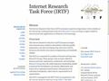 Internet Research Task Force(IRTF)